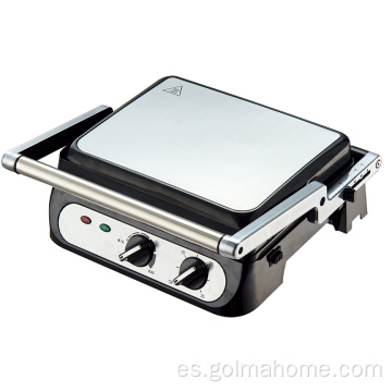 Panini Press Grill, creador de sándwiches sin palancas recubiertas, Grill Panini Maker